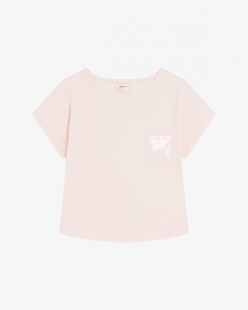 Rose Repetto Oversized top Women\'s T-Shirts | 42839UJKG