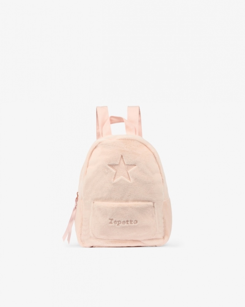 Rose Repetto Star small girls backpack Women\'s Sports Bag | 63941TPJI