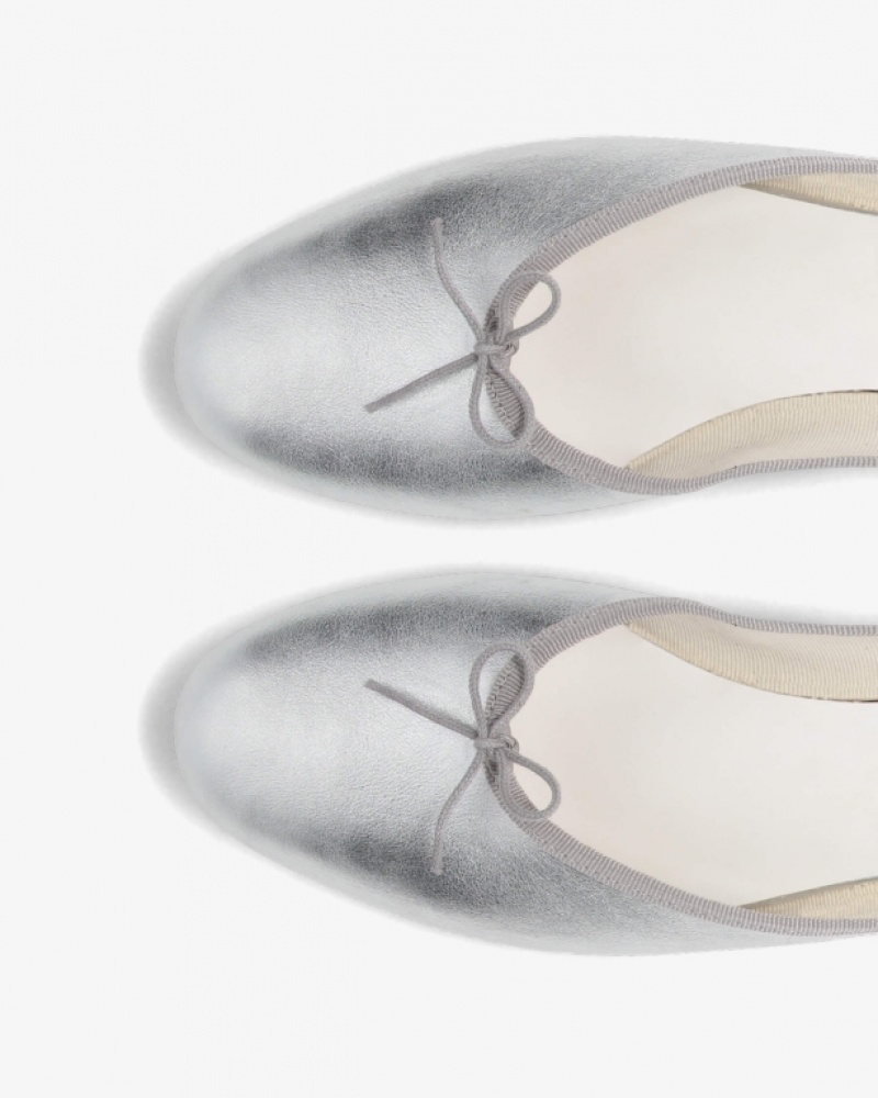 Silver Repetto Camille Women's Mules | 64235LMDH