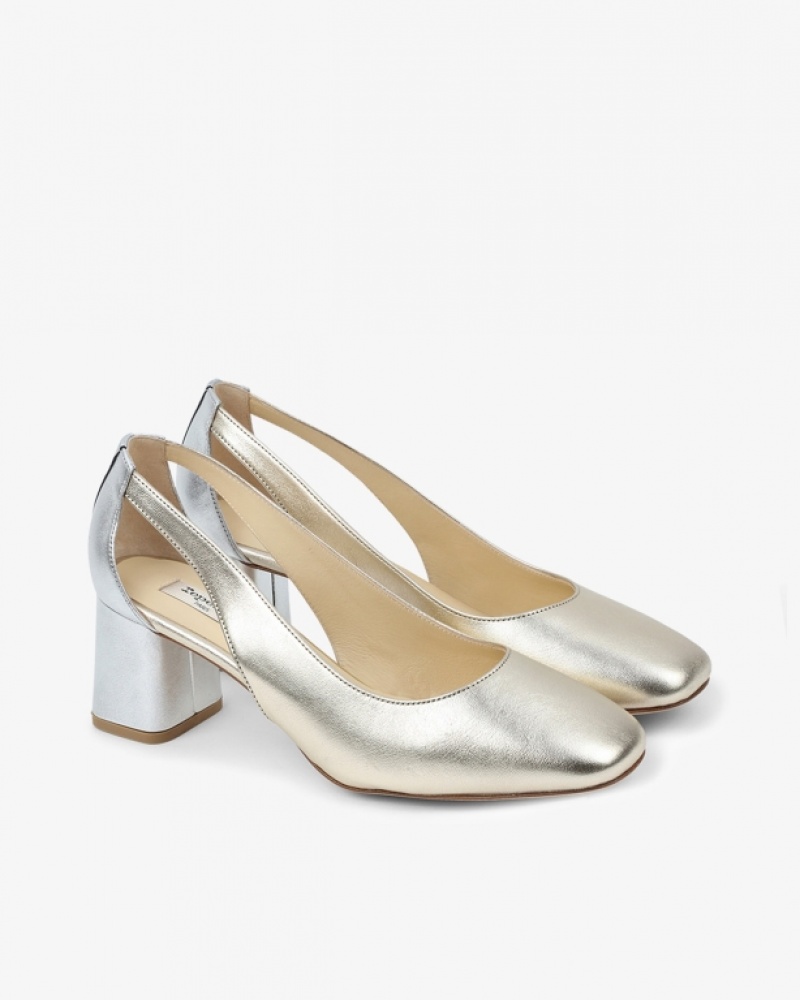 Silver Repetto Terry Women's Pumps | 58264MUHL