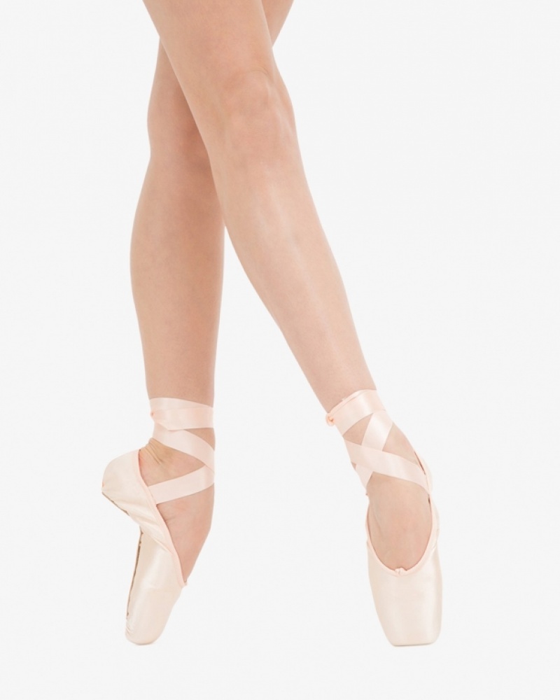 White Repetto Carlotta Kids' Pointe Shoes | 86379BYQT