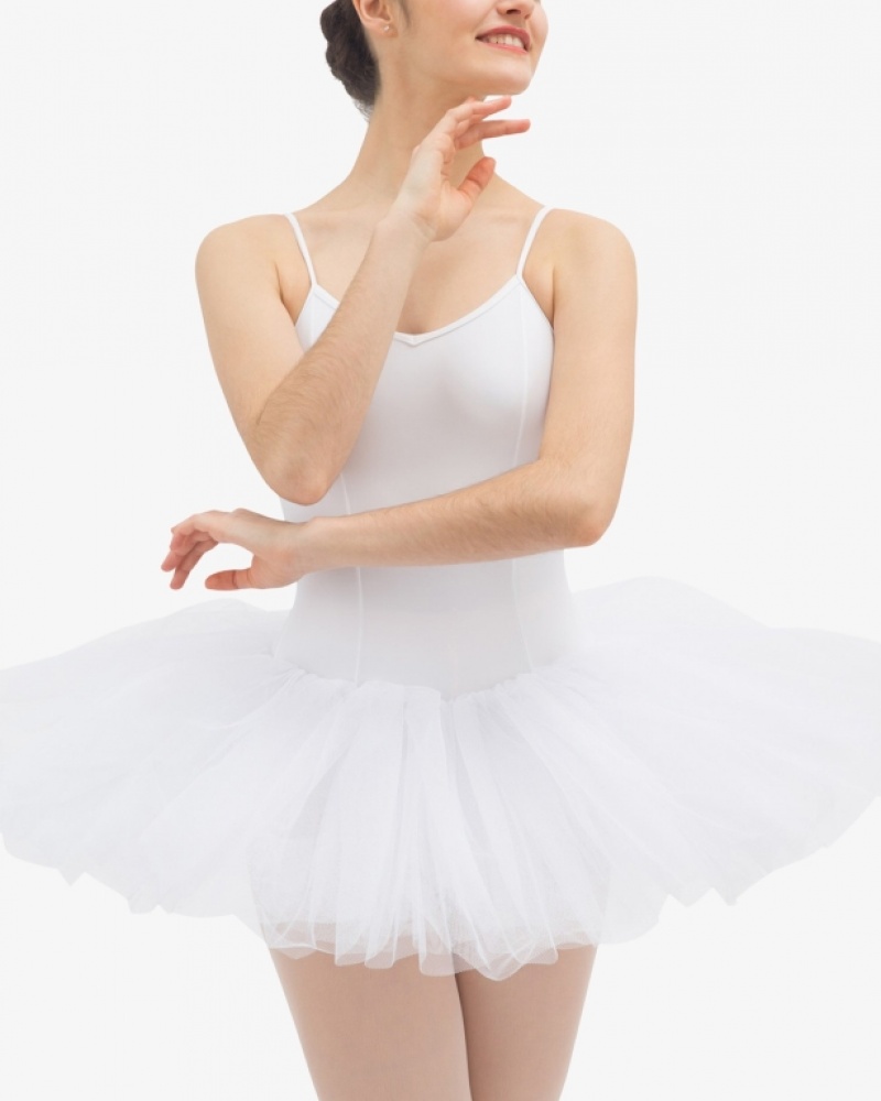 White Repetto Tutu plateau Women\'s Skirts | 03741VUBO