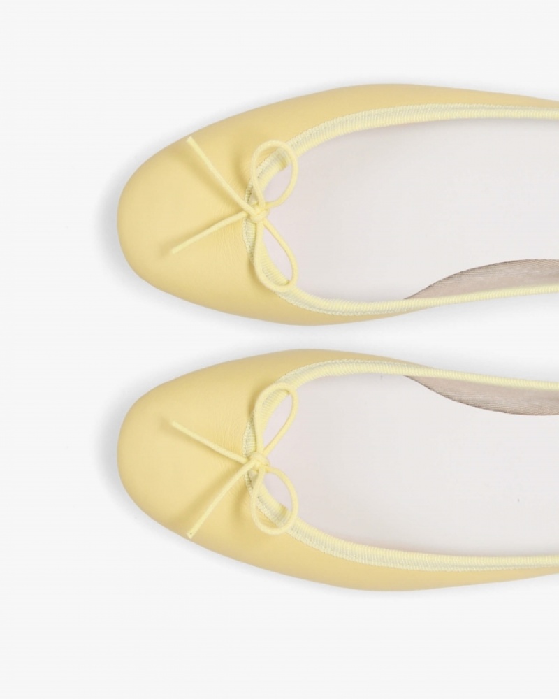 Yellow Repetto Camille Women's Ballerina | 51379HKVQ