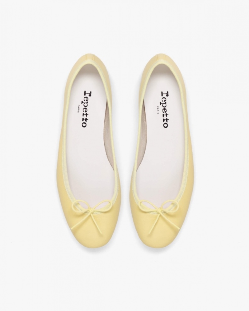 Yellow Repetto Camille Women's Ballerina | 51379HKVQ