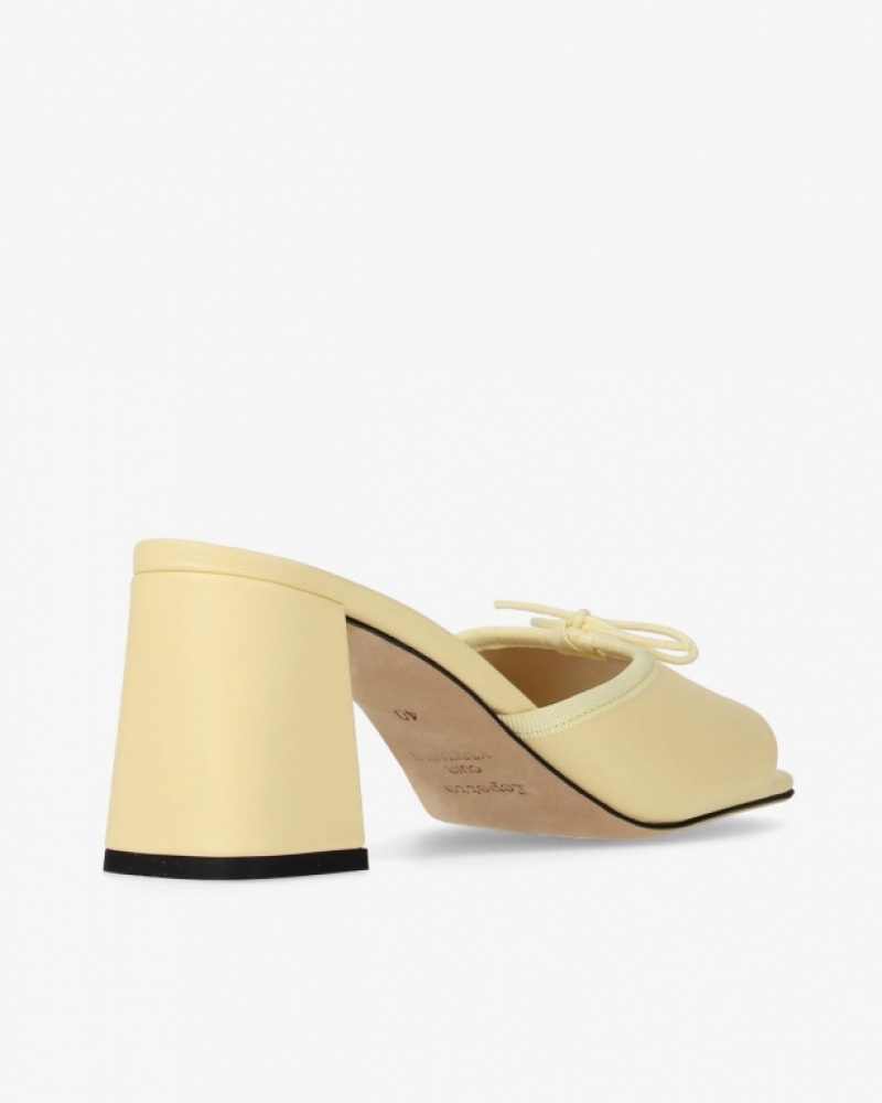 Yellow Repetto Jordana Women's Mules | 42631WYIL